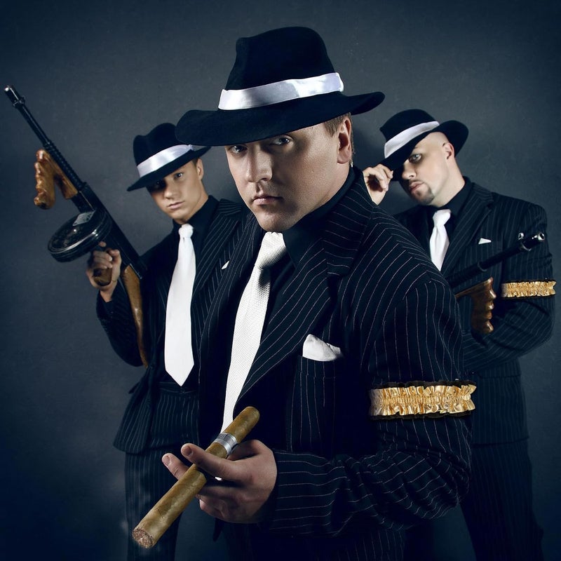 Jadive 2 Pcs Roaring 20s Armband Garter for Men Sleeve Shirt Costume Anti Slip Arm Holder Garter Belt for 1920s Party - Image 4